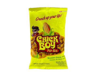 Chick Boy Pop-Nik Sweet Corn 100Gm Pack Of 10